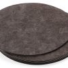 PATIKIL Felt Lamp Base Pads 5 Pack Dark Grey 7" Anti‑Scratch-0