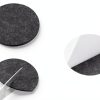 PATIKIL Felt Lamp Base Pads 5 Pack Dark Grey 7" Anti‑Scratch-2
