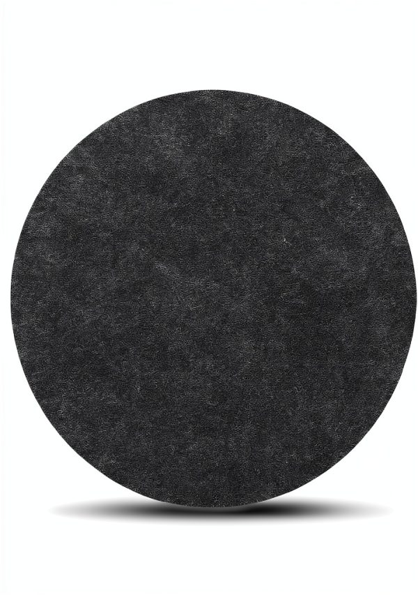 PATIKIL Felt Lamp Base Pad 10 Inch Dark Grey Self‑Adhesive Round-1