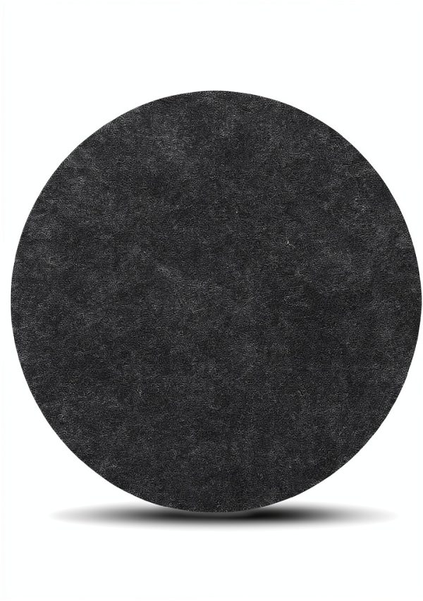 PATIKIL Felt Lamp Base Pads 5 Pack Dark Grey 7" Anti‑Scratch-1
