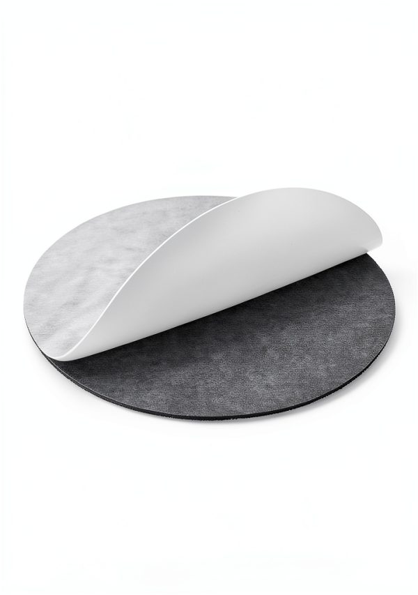 PATIKIL Felt Lamp Base Pad 5 Count Dark Grey Round 9 Inch Anti Scratch-3