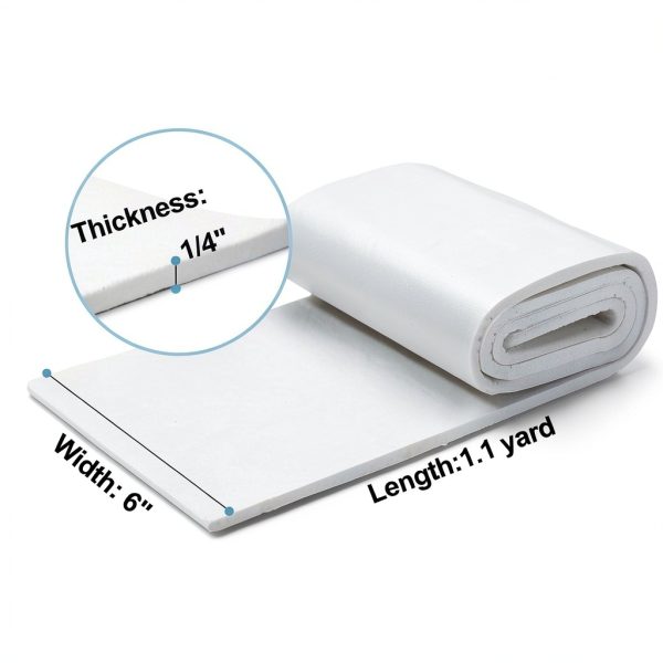 Ecoofor Orthopedic Felt Padding Sheet Roll 6" x 1.1yd 1/4" Thick-1
