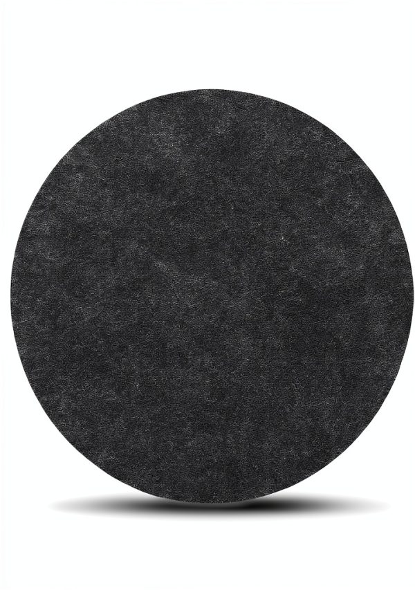 PATIKIL Felt Lamp Base Pad 7.5 Inch Dark Grey Anti‑Scratch Round Pad-1