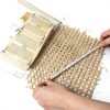 LUSYDECO Rattan Cane Webbing 24.5x3.5x3.5in Uniform Thickness Easy‑Cut-2