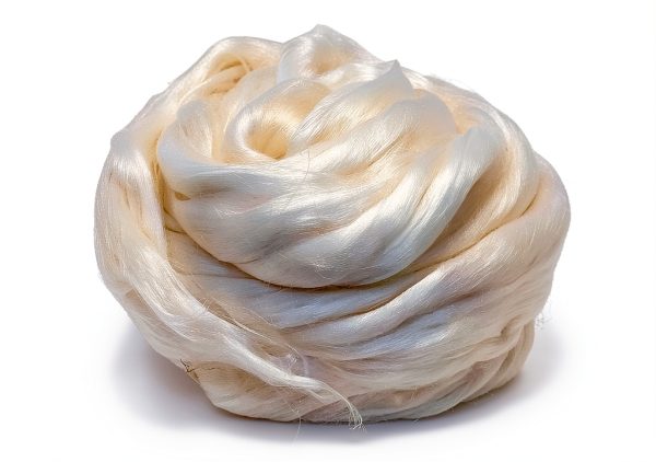 Mulberry Silk Fiber Grade A 4oz Bundle by Revolution Fibers RF-GA-MSF-1