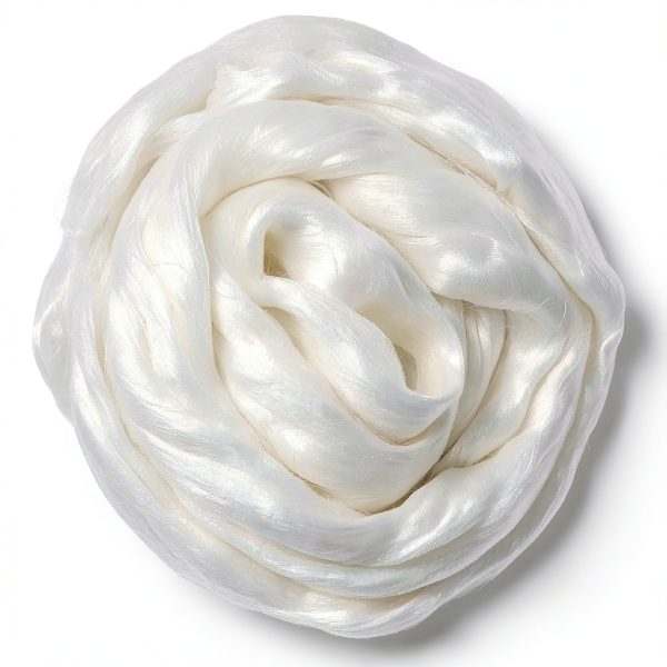 Mulberry Silk Fiber Grade A 4oz Bundle by Revolution Fibers RF-GA-MSF-0