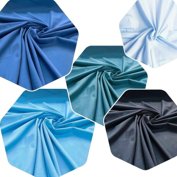 Cotton Spandex Jersey Fabric - 4 Way Stretch - 60" Width Sold by The Yard - Ideal for T-Shirts, Dresses, Athleticwear Apparel (Light Pink, 1 Yard)-1